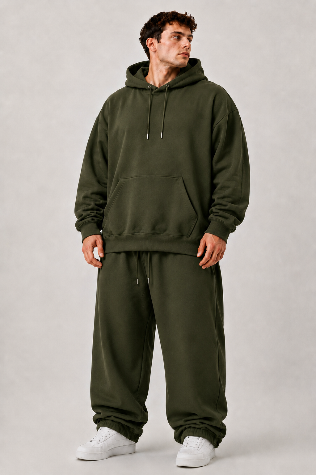 TOOFAN Plus Size Hoodie | 5XL to 10XL